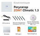 ZONT Climatic 1.3 Погодозависимый автоматический GSM / Wi-Fi регулятор (1 ГВС + 3 прямых/смесительных) по цене 56430 руб.